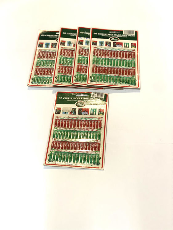 Picture of 0491- 60* CHRISTMAS CARD HOLDERS